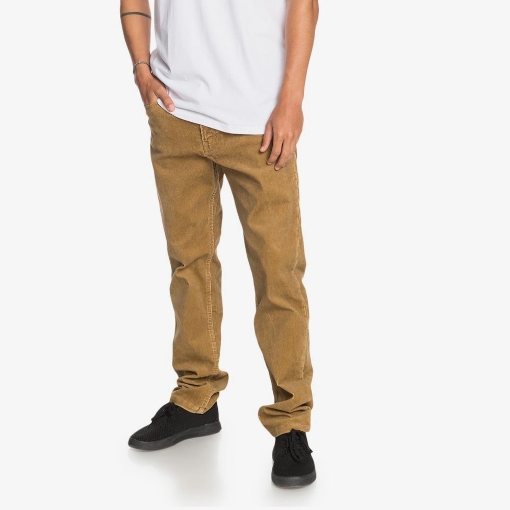 🛹 Men’s Quiksilver Corduroy Khaki Pants